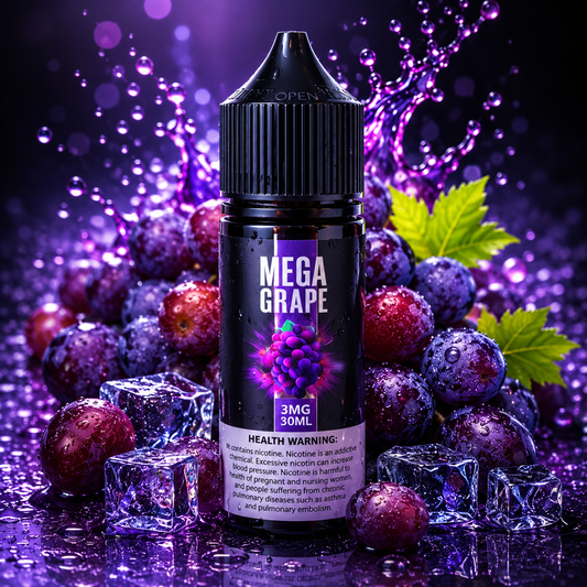 MEGA E-LIQUID - GRAPE