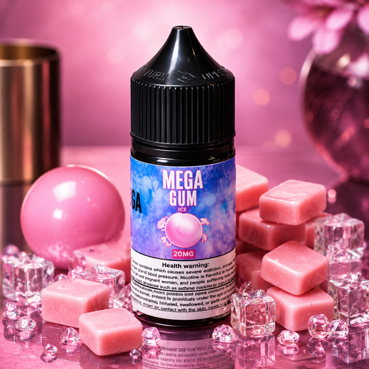 MEGA E-LIQUID - GUM ICE