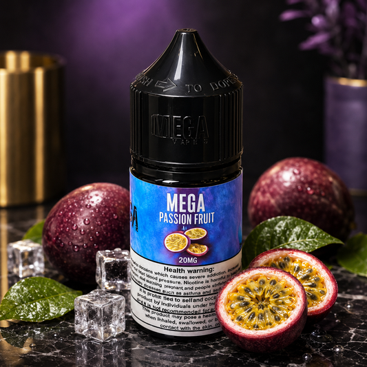 MEGA E-LIQUID - PASSIONFRUIT ICE