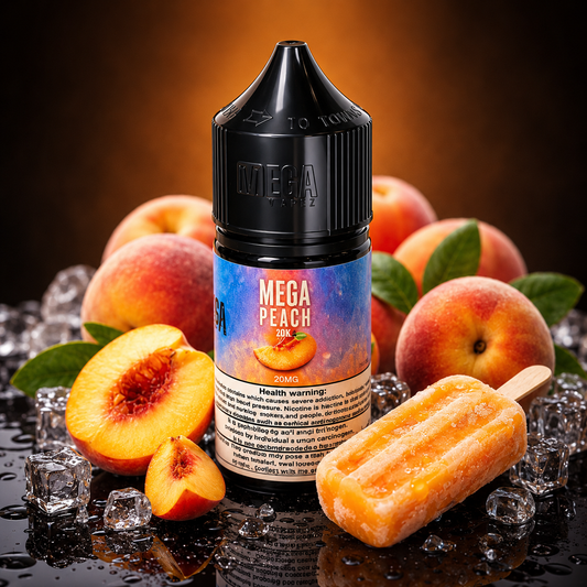 MEGA E-LIQUID - PRACH ICE
