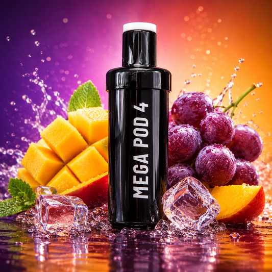 MEGA PODS 4 - MANGO GRAPE ICE