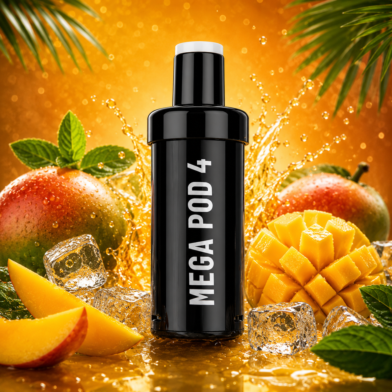MEGA PODS 4 - MANGO ICE