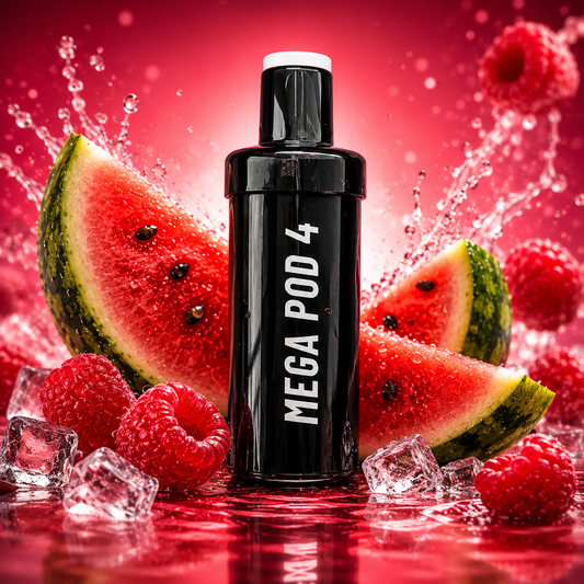 MEGA PODS 4 - WATERMELON RASPBERRY