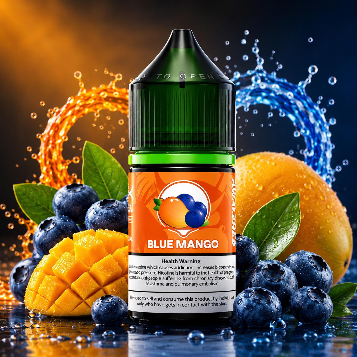 OX PASSION E-LIQUID - BLUE MANGO