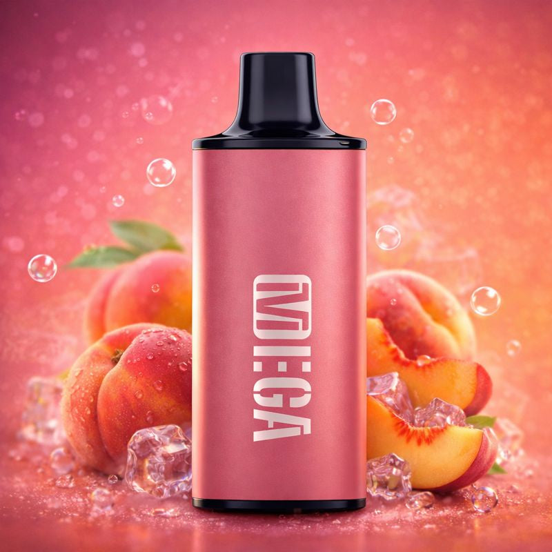 MEGA 7K FLAVOURS PODS - PEACH ICE