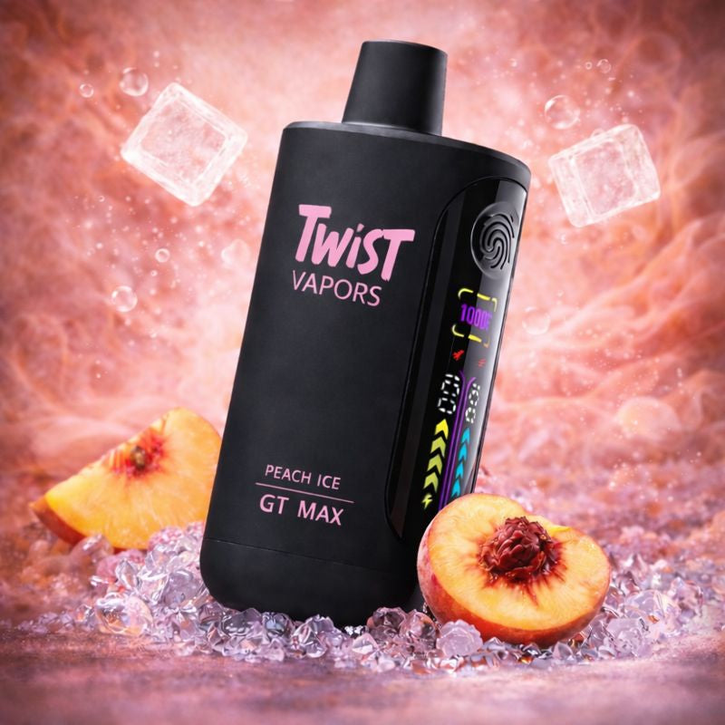 TWIST GT MAX 20000 - PEACH ICE