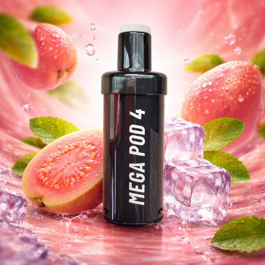 MEGA PODS 4 - PINK GUAVA ICE