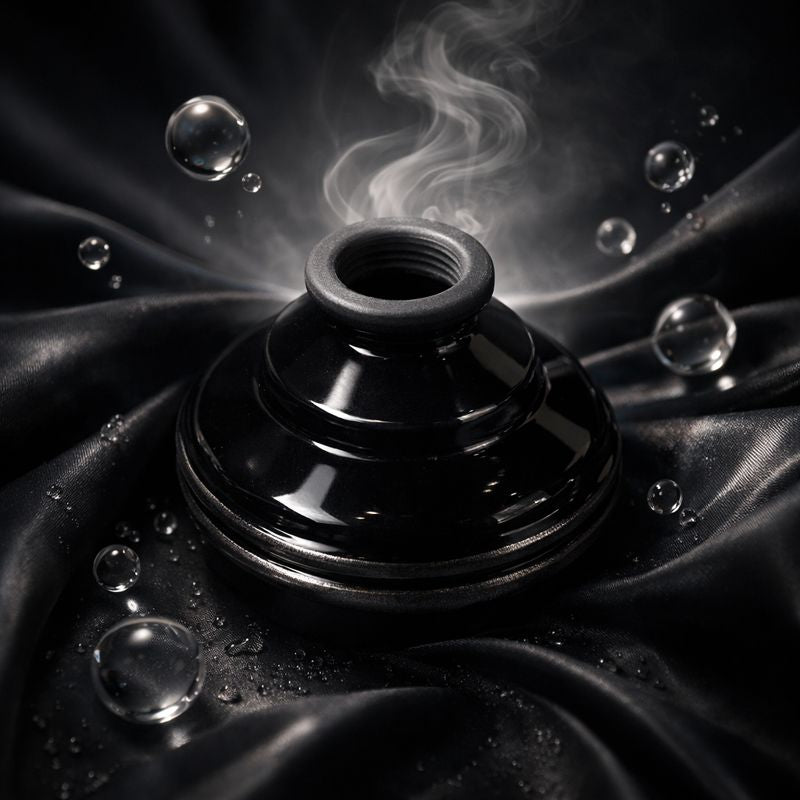 SHISHA HEAD CERAMIC - BLACK