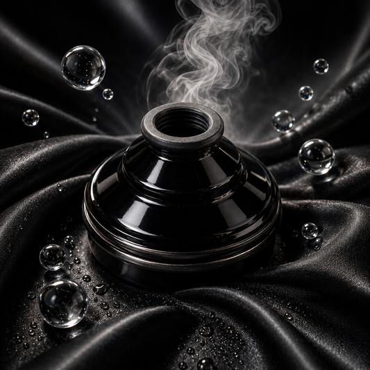 SHISHA HEAD CERAMIC - BLACK