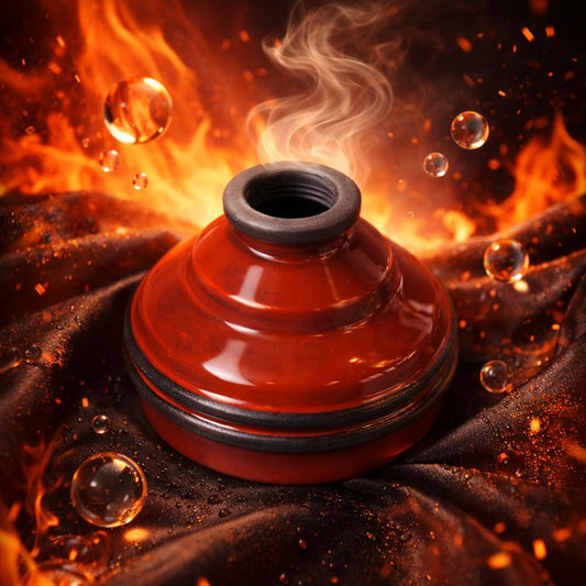 SHISHA HEAD CERAMIC - RED