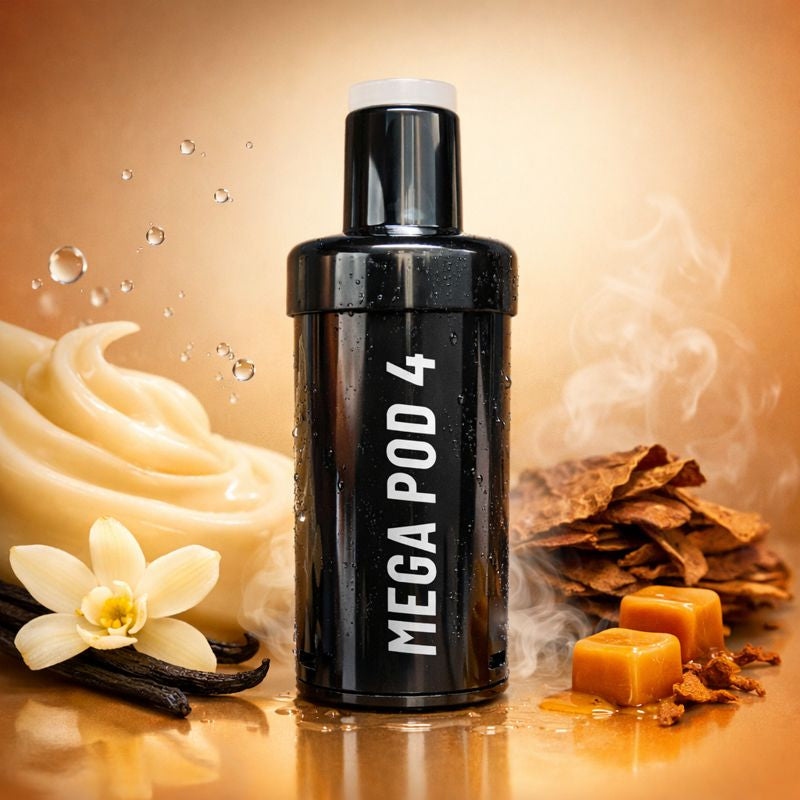 MEGA PODS 4 - VANILLA CUSTARD TOBACCO