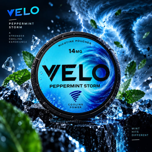 VELO POUCH 14MG PEPPERMINT STORM