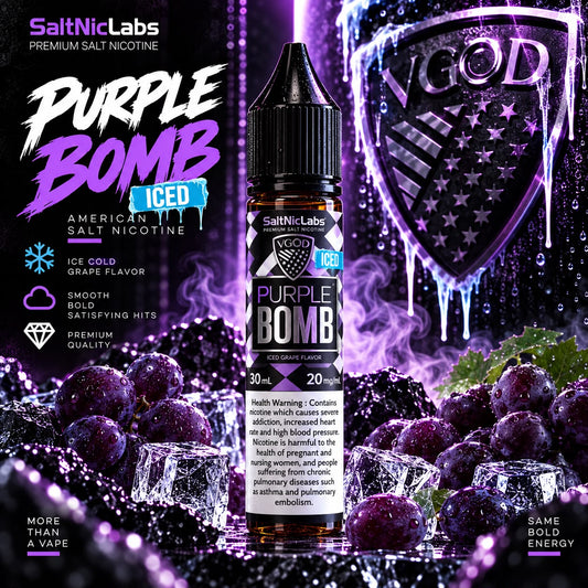 VGOD PURPLE BOMB ICE 20 MG